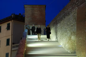 2006 - 2009<br/>Restauro delle mura del centro storico di Castelfiorentino (Firenze)