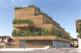 2003 - 2011<br/>Edificio per civile abitazione, uffici ed autorimesse, Colle di Val dElsa (Siena)