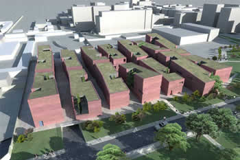 2005<br>Concorso Internazionale di progettazione ABITARE A MILANO / 2, intervento di edilizia residenziale sociale e relative urbanizzazioni  in Via del  Ricordo, Milano